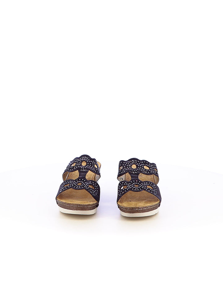 Ciabatte comfort donna RIPOSELLA MATILDE WA00BX nero | Costa Superstore