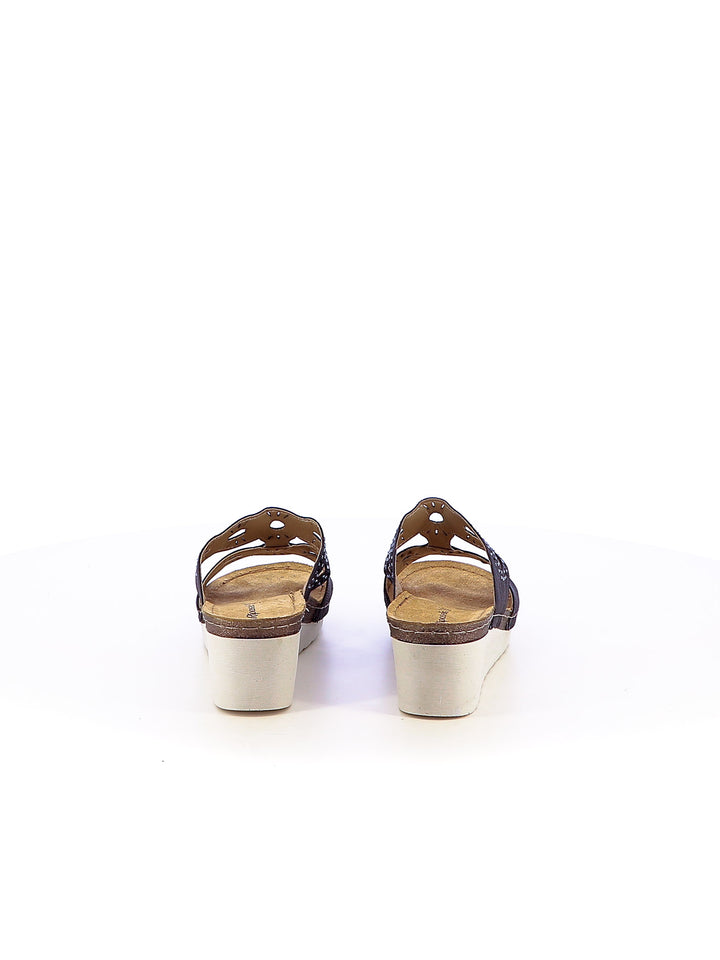 Ciabatte comfort donna RIPOSELLA MATILDE WA00BX nero | Costa Superstore