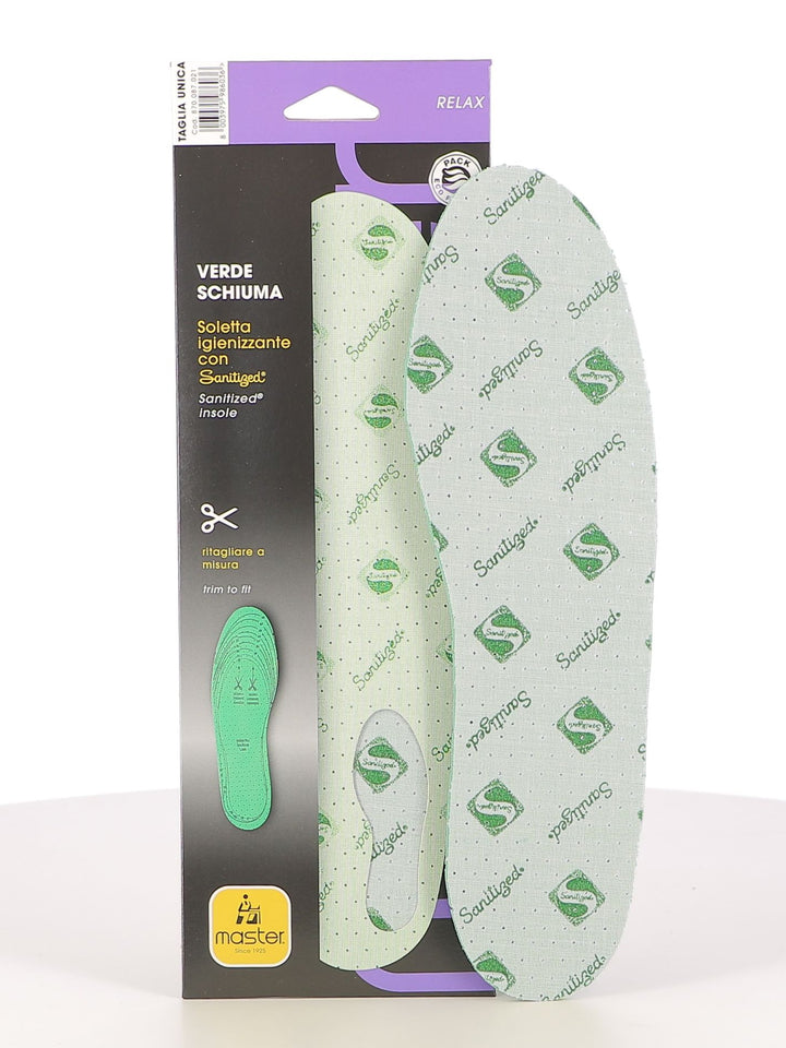 Soletta igienizzante cura della calzatura SHOE COMFORT 870087021 verde scuro | Costa Superstore