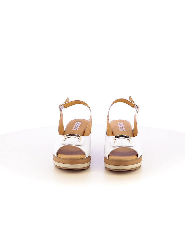 Sandali slingback donna TREDYS 20419 bianco | Costa Superstore