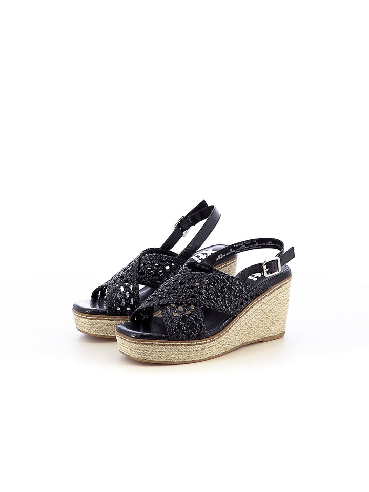 Sandali con cross-strap donna XTI 142746 nero | Costa Superstore