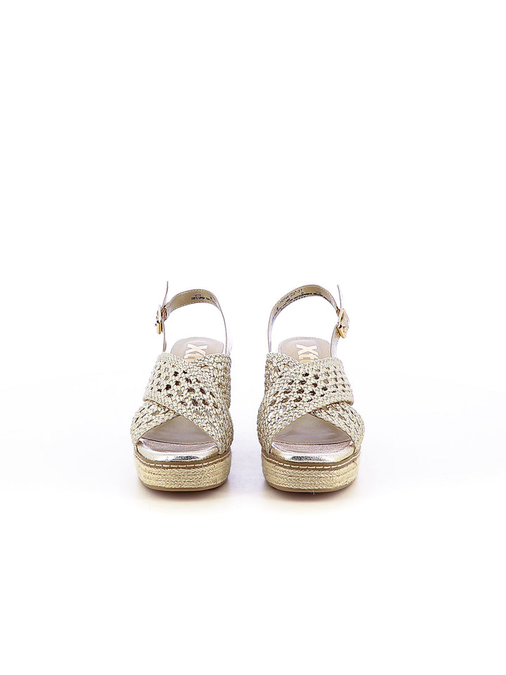 Sandali con cross-strap donna XTI 142746 oro | Costa Superstore