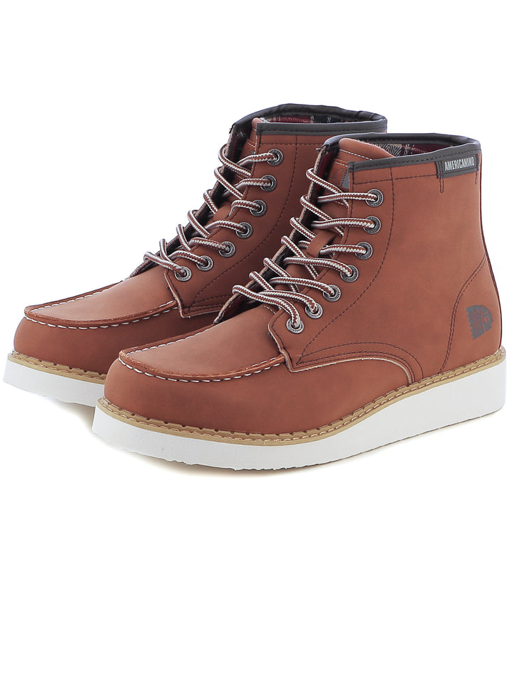 Scarponcini uomo AMERICANINO AMM421X30 cuoio | Costa Superstore