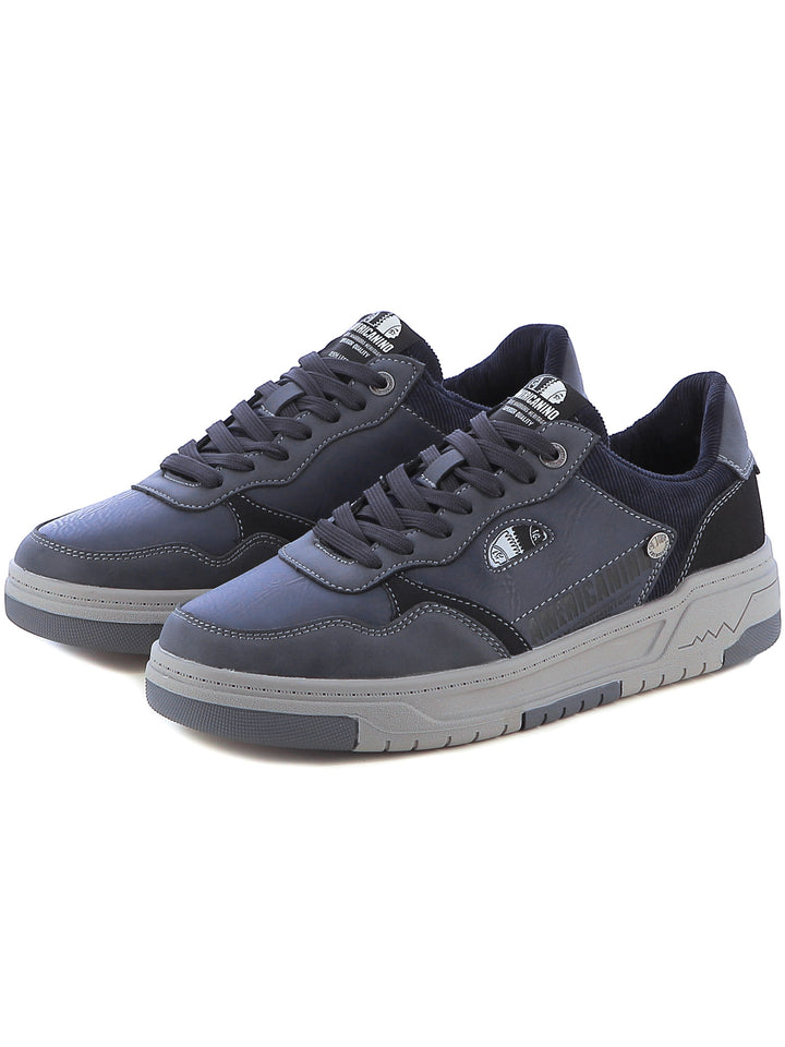 Sneakers stringate uomo AMERICANINO AMM424X24 blu | Costa Superstore