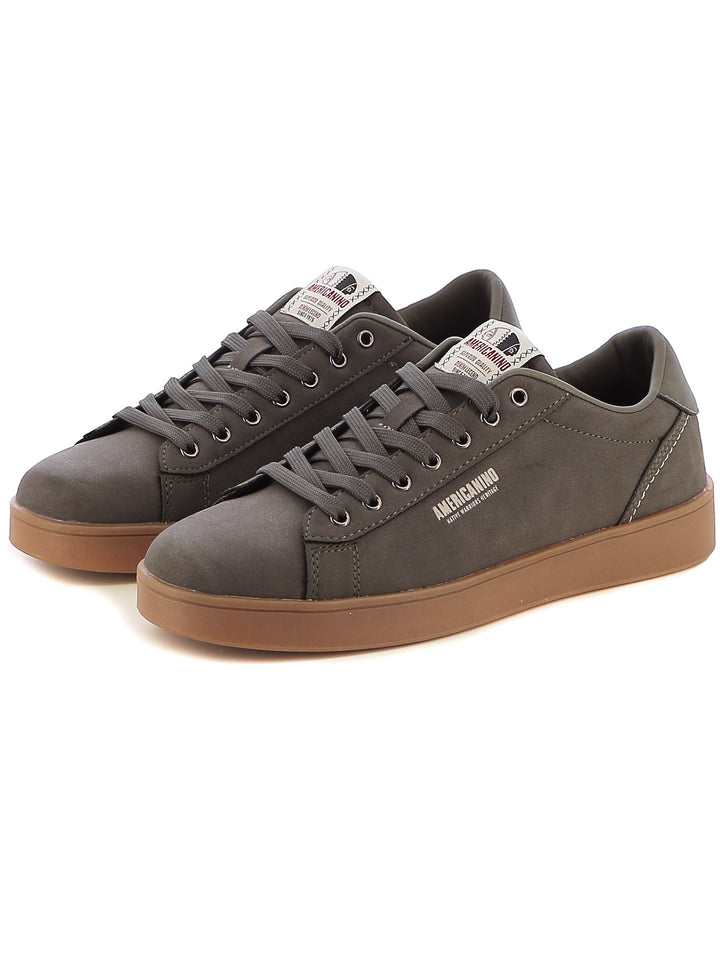 Sneakers stringate uomo AMERICANINO AMM424X81 verde scuro | Costa Superstore