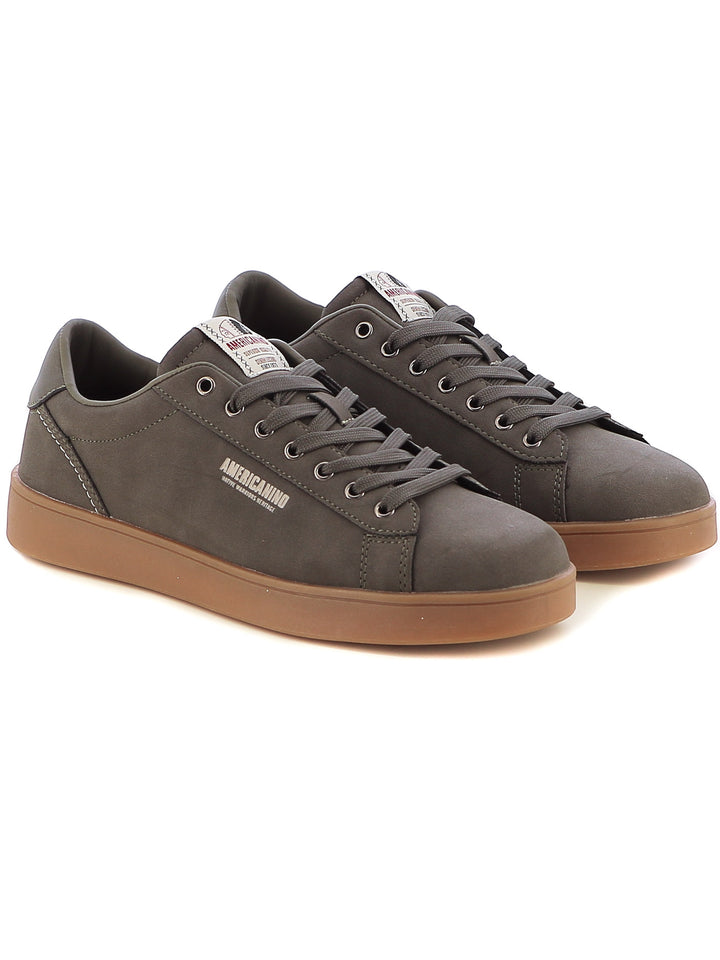 Sneakers stringate uomo AMERICANINO AMM424X81 verde scuro | Costa Superstore