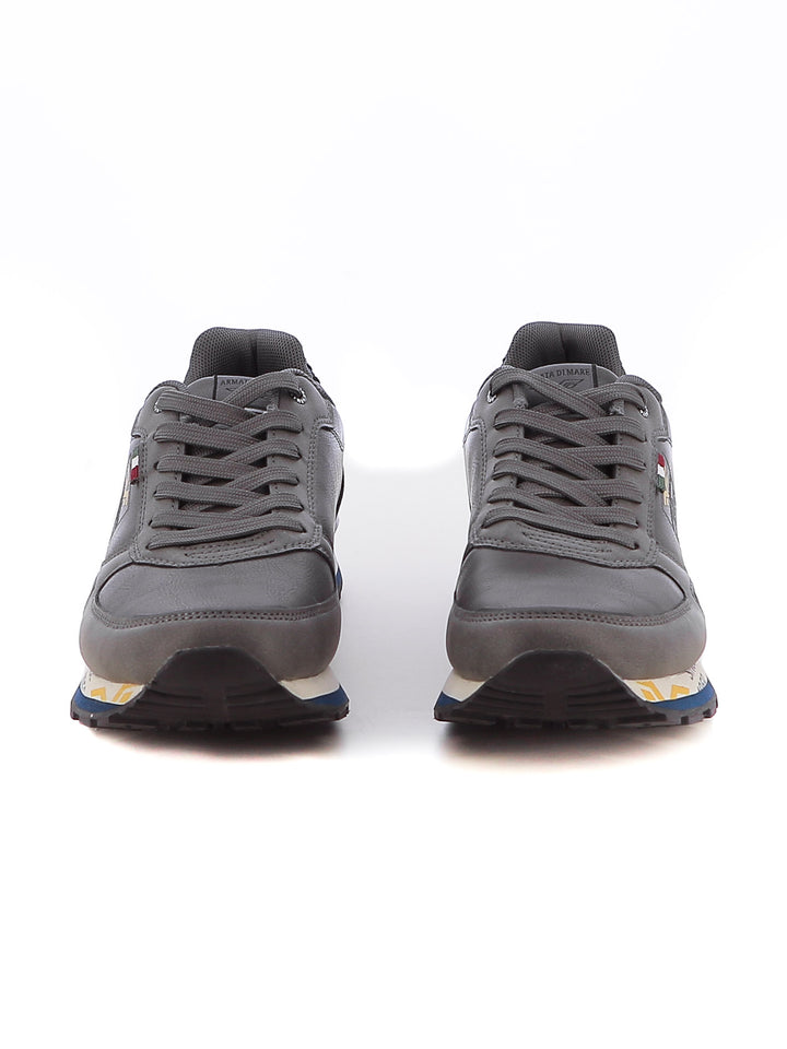 Sneakers stringate uomo ARMATA DI MARE AMUW24N619 grigio scuro | Costa Superstore