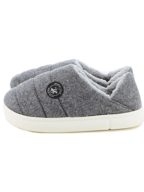 Pantofole uomo BH POLO CLUB 3014 grigio scuro | Costa Superstore