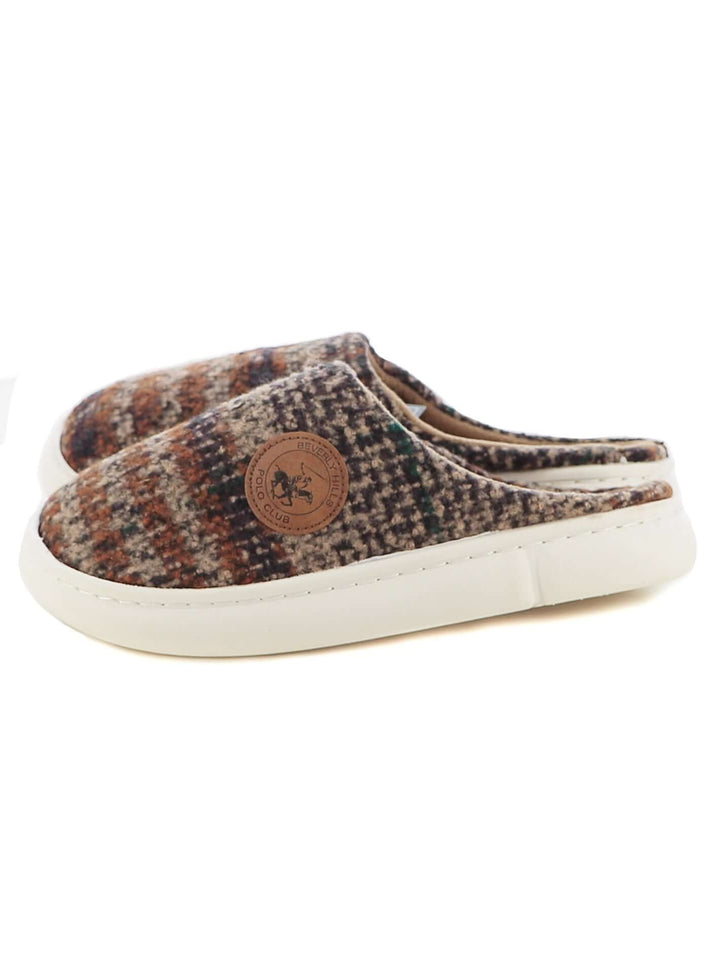 Pantofole uomo BH POLO CLUB 3094 marrone | Costa Superstore