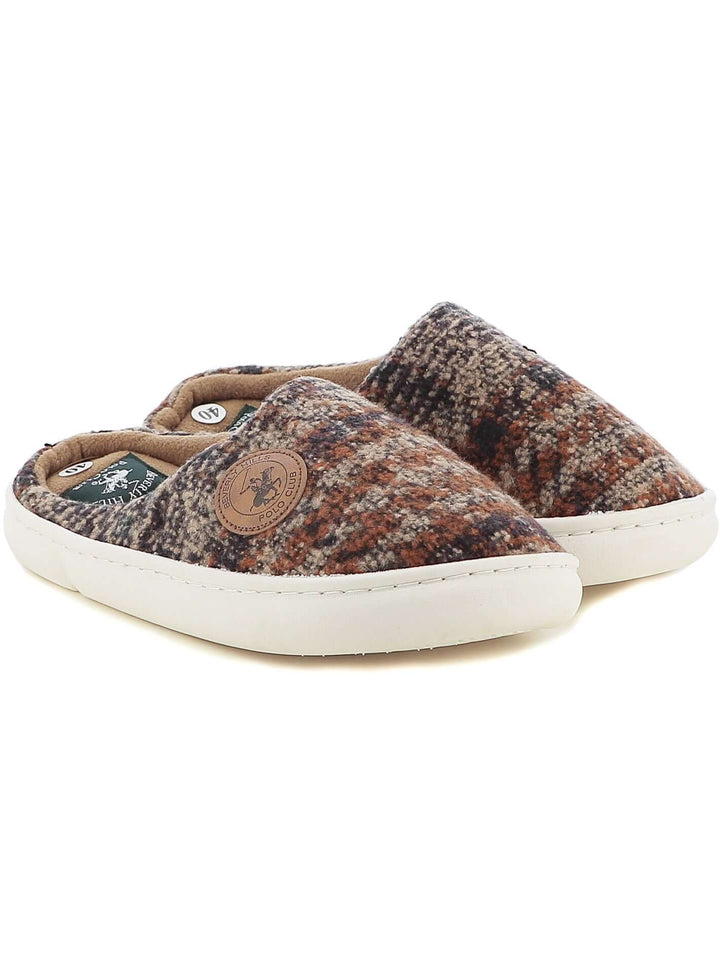 Pantofole uomo BH POLO CLUB 3094 marrone | Costa Superstore