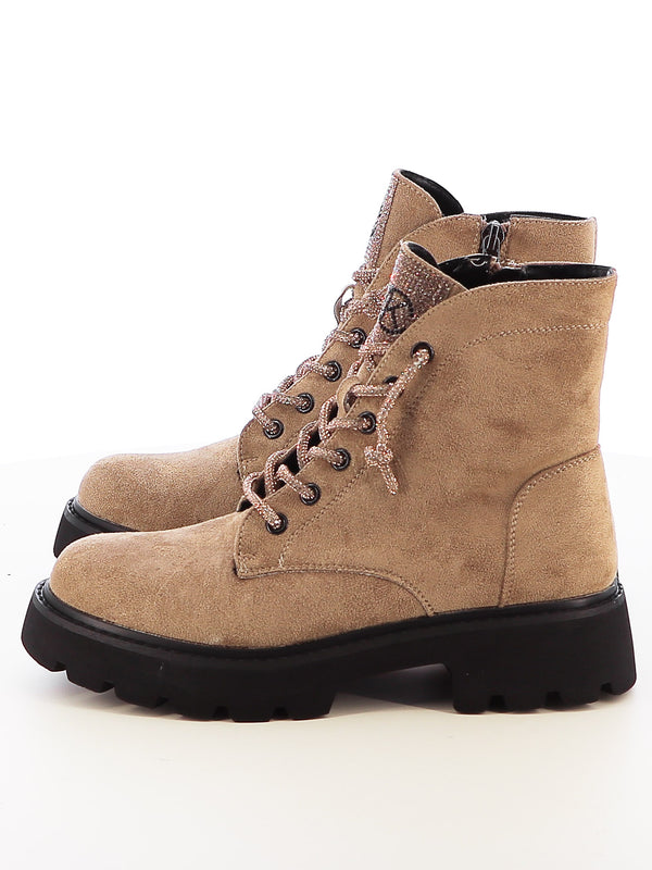 Anfibi donna CARLA KOTE X31-54K beige scuro | Costa Superstore