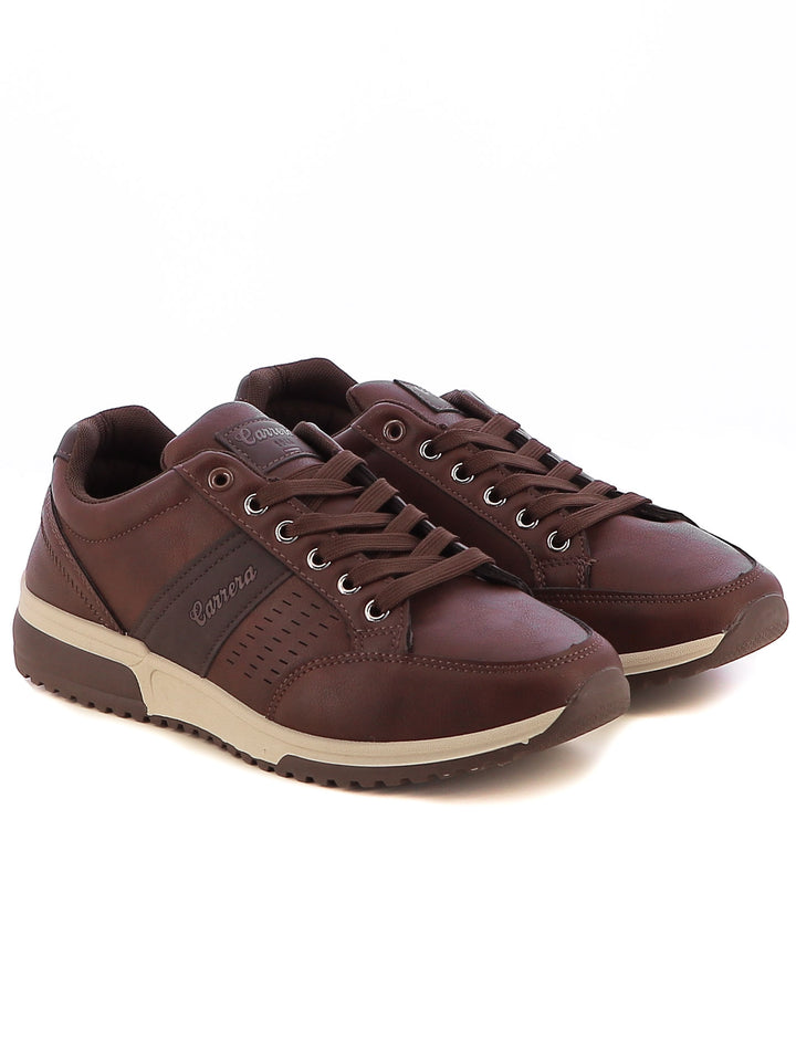 Sneakers stringate uomo CARRERA CAM45901 marrone | Costa Superstore