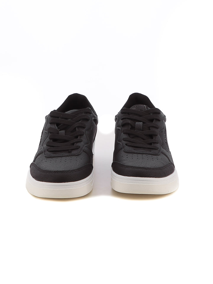 Sneakers stringate uomo COTTON BELT CBM424A33 nero | Costa Superstore