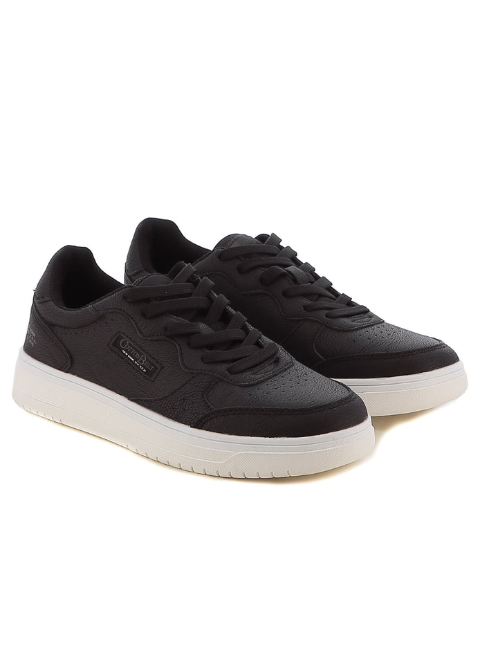Sneakers stringate uomo COTTON BELT CBM424A33 nero | Costa Superstore