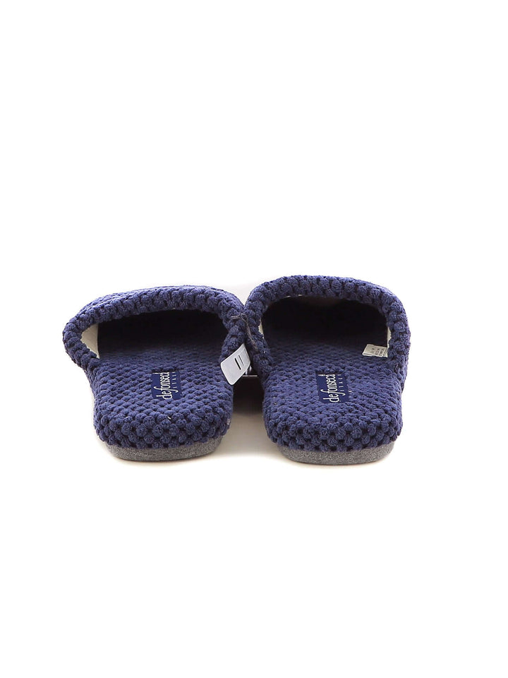 Pantofole chiuse uomo DEFONSECA ROMA TOP MA33 blu | Costa Superstore