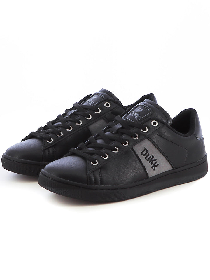 Sneakers stringate uomo DUKK DKM424010 nero | Costa Superstore
