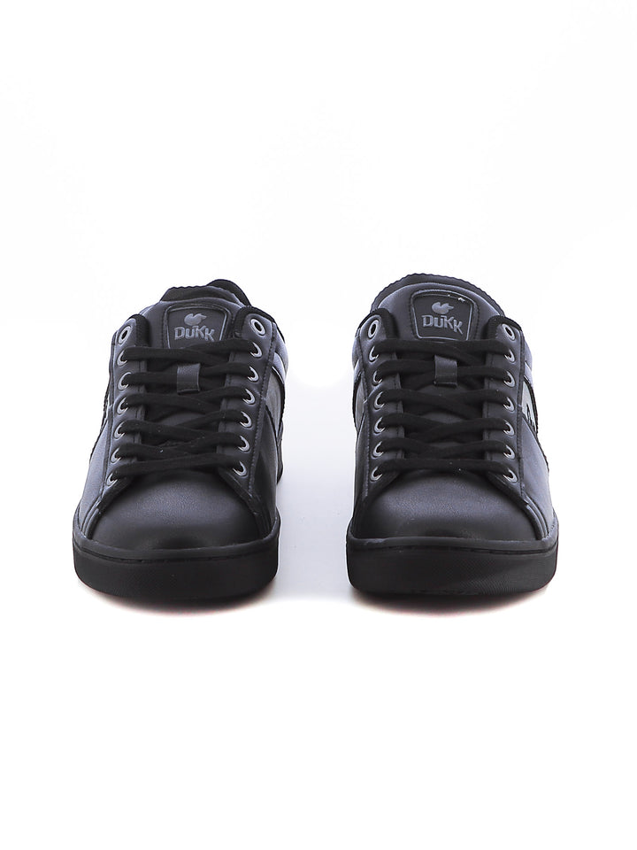 Sneakers stringate uomo DUKK DKM424010 nero | Costa Superstore