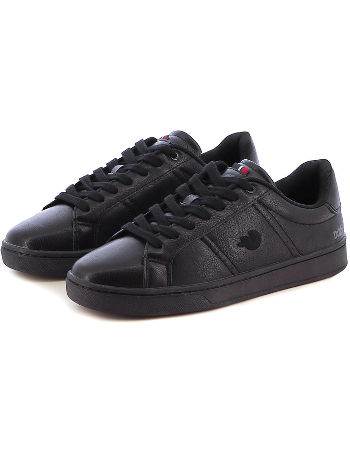 Sneakers stringate uomo DUKK DKM424025 nero | Costa Superstore
