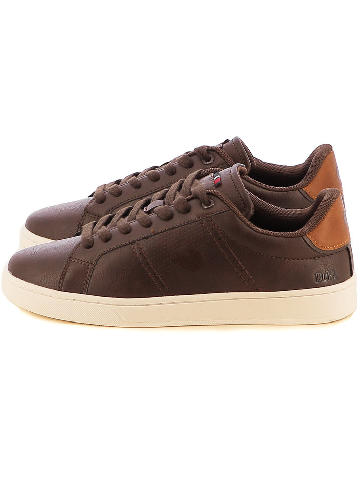 Sneakers stringate uomo DUKK DKM424025 marrone | Costa Superstore
