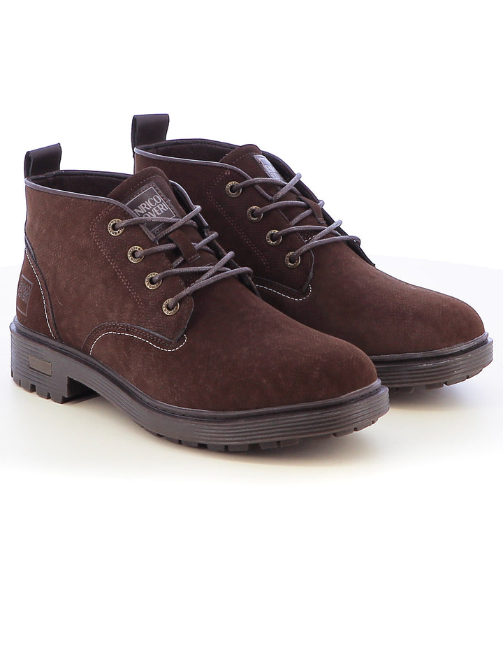 Scarponcini uomo ENRICO COVERI ECM421B25 marrone | Costa Superstore
