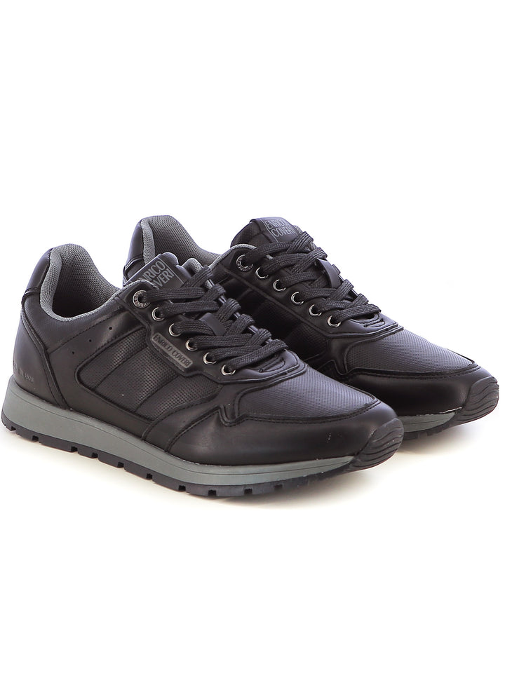 Sneakers stringate uomo ENRICO COVERI ECM423B41 nero | Costa Superstore