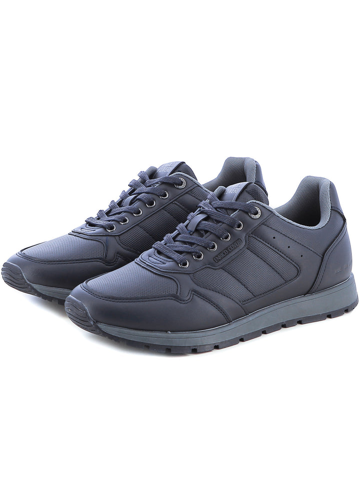 Sneakers stringate uomo ENRICO COVERI ECM423B41 blu | Costa Superstore