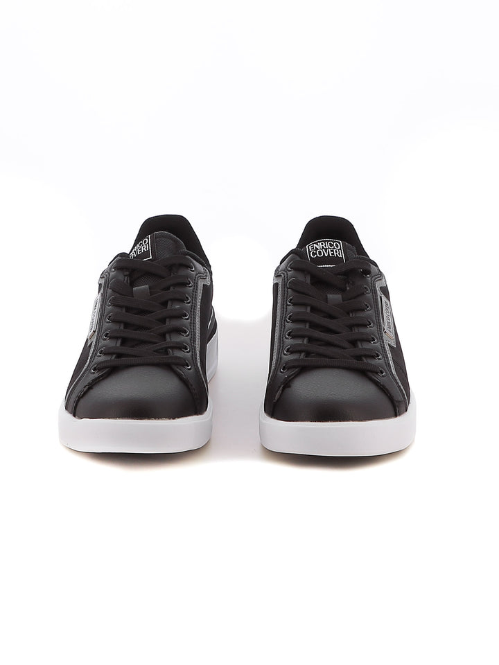 Sneakers stringate uomo ENRICO COVERI ECM424B89 nero | Costa Superstore