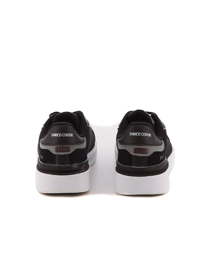 Sneakers stringate uomo ENRICO COVERI ECM424B89 nero | Costa Superstore