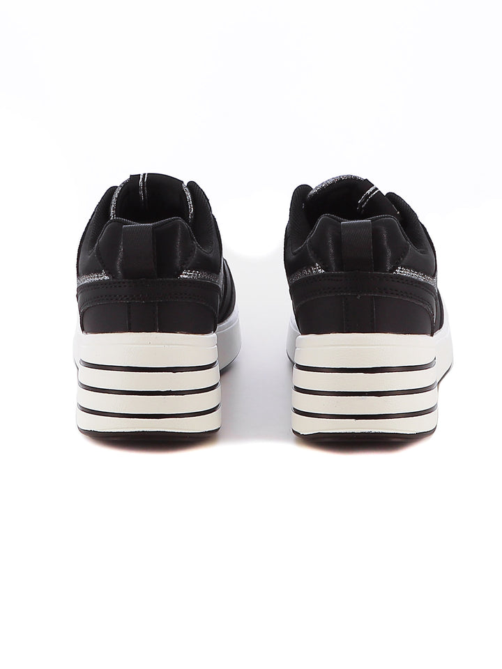 Sneakers stringate donna ENRICO COVERI ECW422B12 nero | Costa Superstore