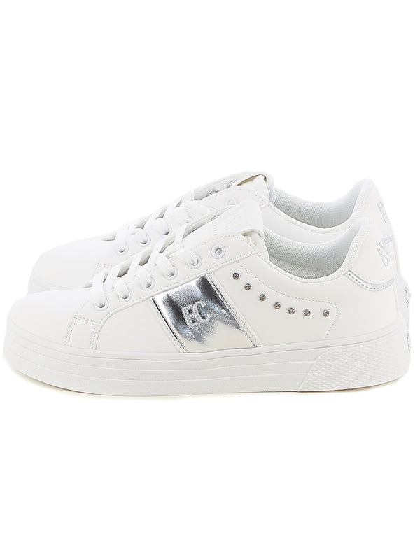Sneakers stringate donna ENRICO COVERI ECW424B72 bianco | Costa Superstore