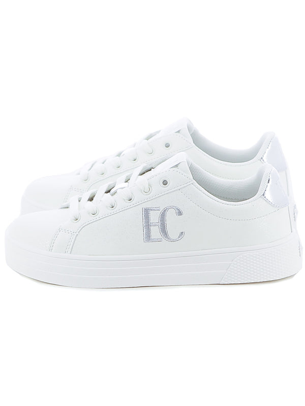 Sneakers stringate donna ENRICO COVERI ECW424B75 bianco | Costa Superstore
