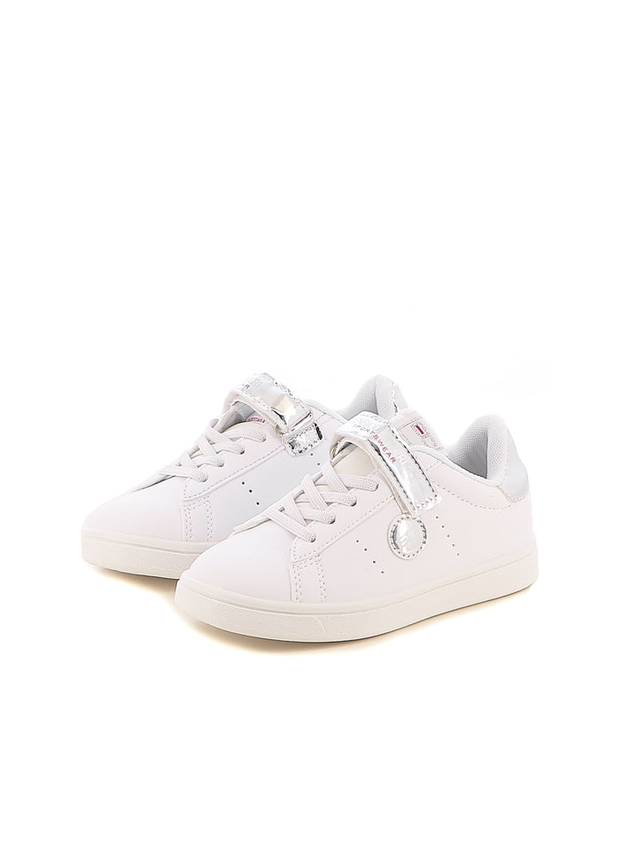 Sneakers con strappi bambina ENRICO COVERI SPORTSWEAR CKG424C20A bianco | Costa Superstore