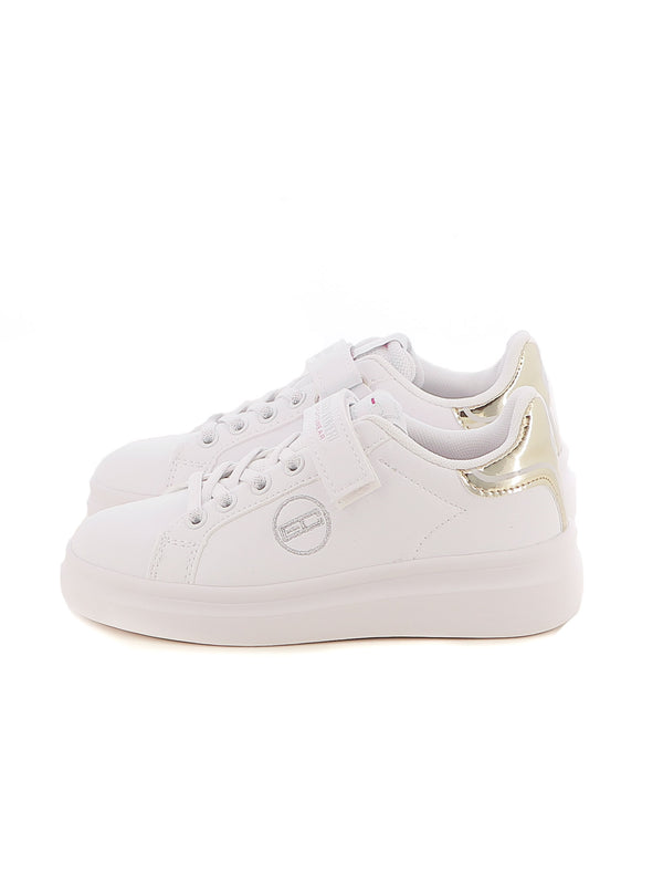 Sneakers con strappi bambina ENRICO COVERI SPORTSWEAR CKG424C26A oro | Costa Superstore