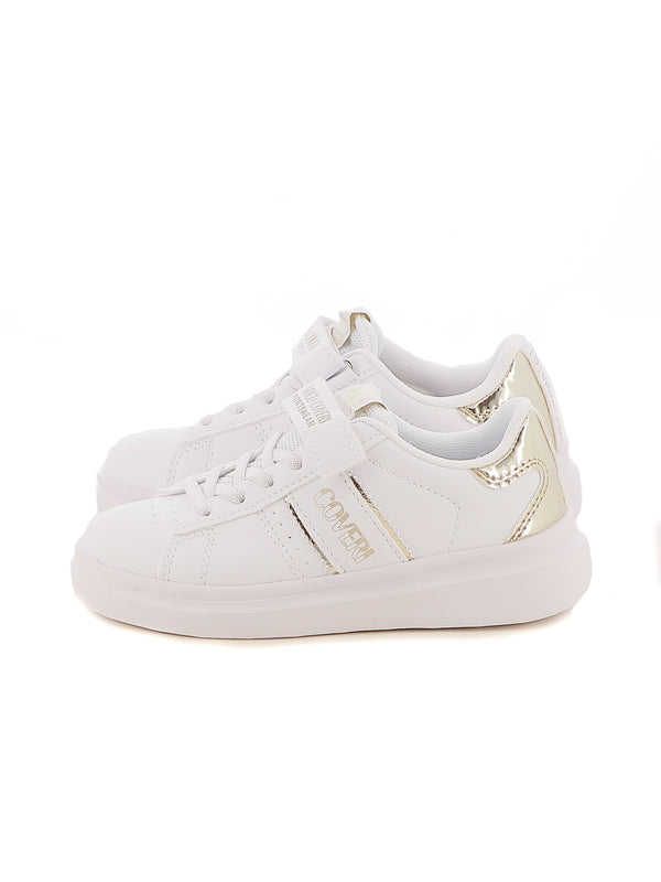 Sneakers con strappi bambina ENRICO COVERI SPORTSWEAR CKG424C39A oro | Costa Superstore