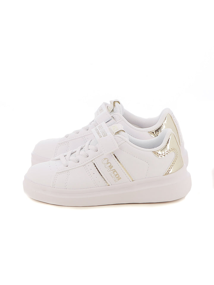 Sneakers con strappi bambina ENRICO COVERI SPORTSWEAR CKG424C39A oro | Costa Superstore