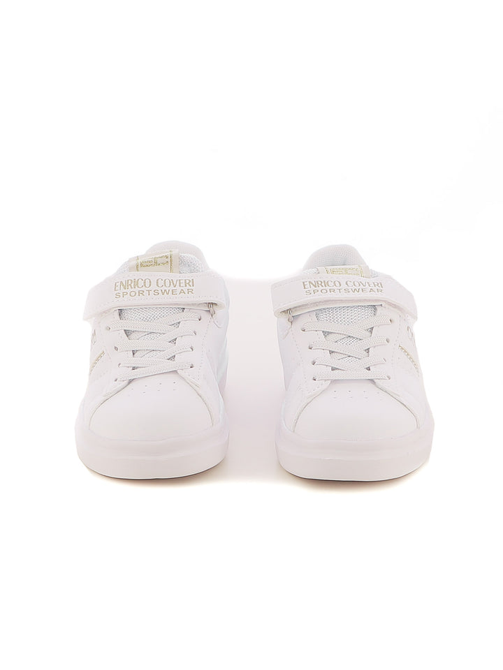 Sneakers con strappi bambina ENRICO COVERI SPORTSWEAR CKG424C39A oro | Costa Superstore