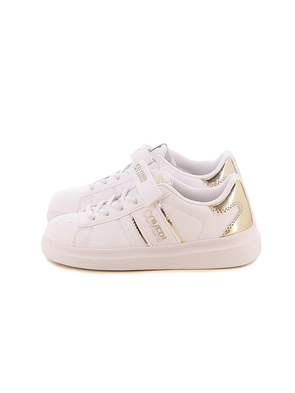 Sneakers con strappi bambina ENRICO COVERI SPORTSWEAR CKG424C39B oro | Costa Superstore