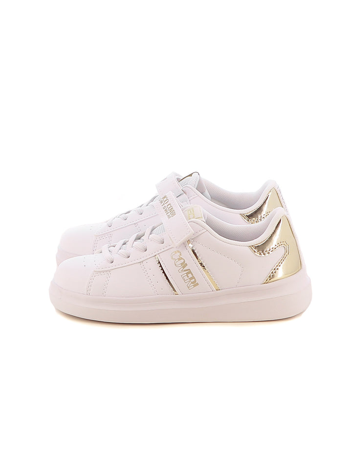 Sneakers con strappi bambina ENRICO COVERI SPORTSWEAR CKG424C39B oro | Costa Superstore
