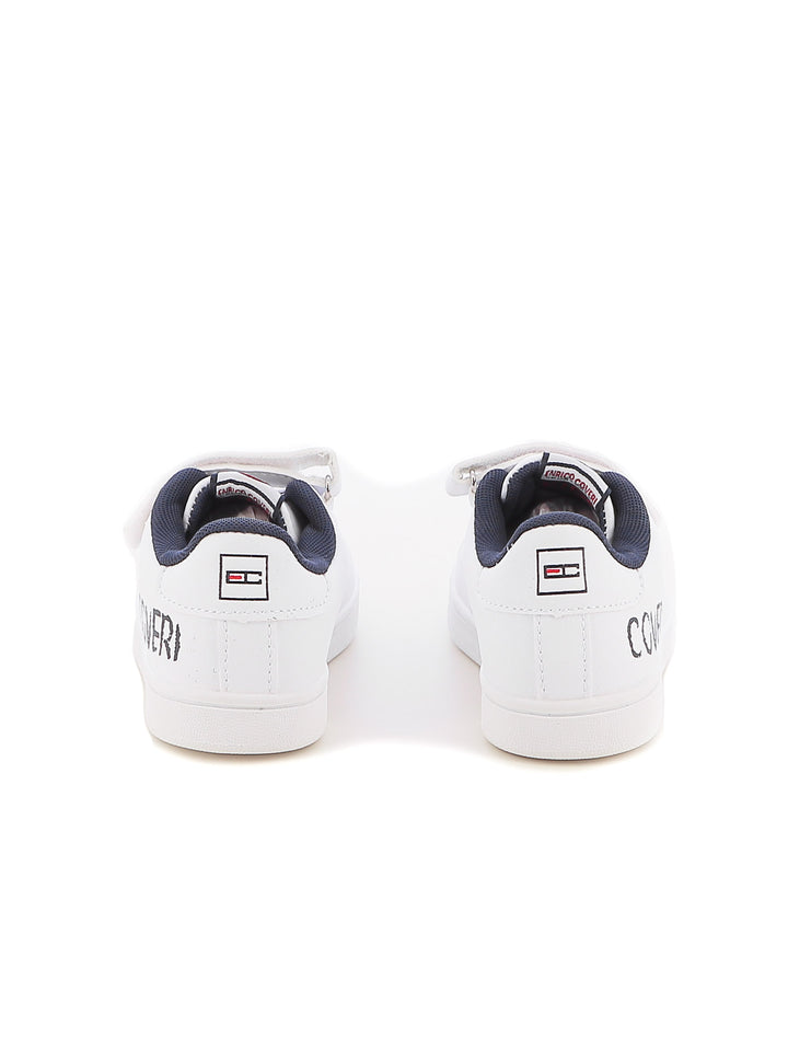 Sneakers con strappi bambino ENRICO COVERI SPORTSWEAR CKS424C10A bianco | Costa Superstore