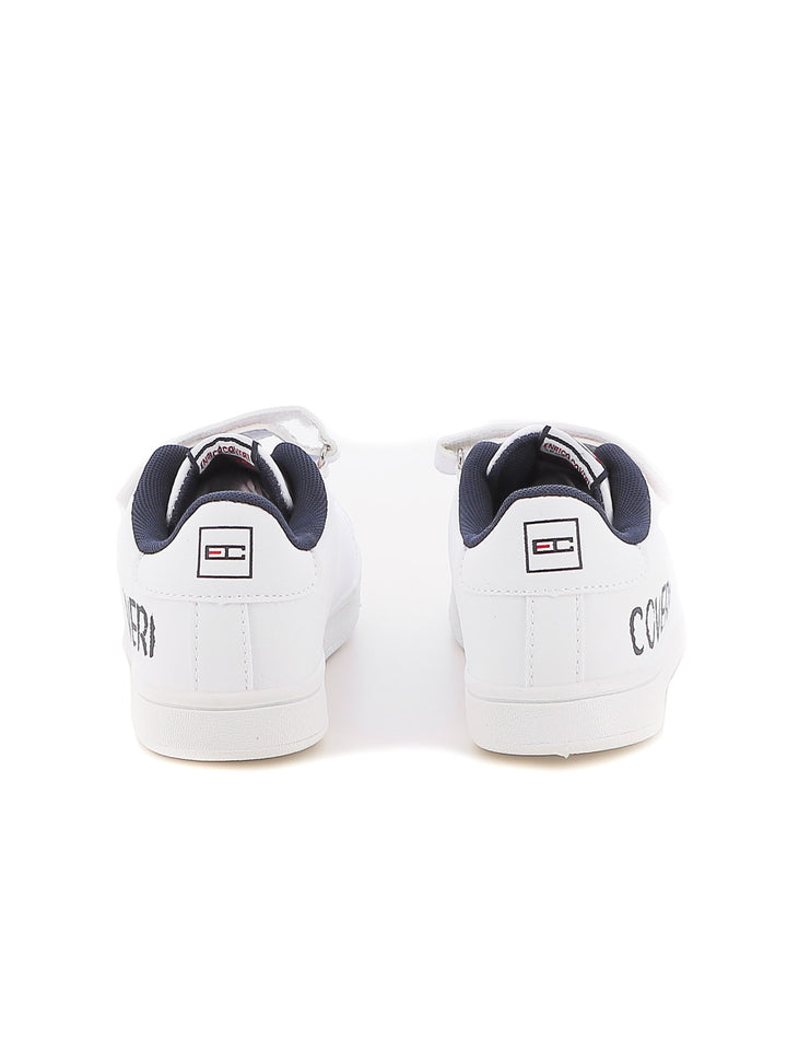 Sneakers con strappi bambino ENRICO COVERI SPORTSWEAR CKS424C10B bianco | Costa Superstore