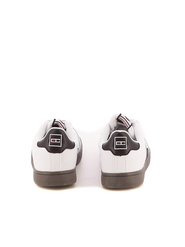 Sneakers con strappi bambino ENRICO COVERI SPORTSWEAR CKS424C14C bianco nero | Costa Superstore