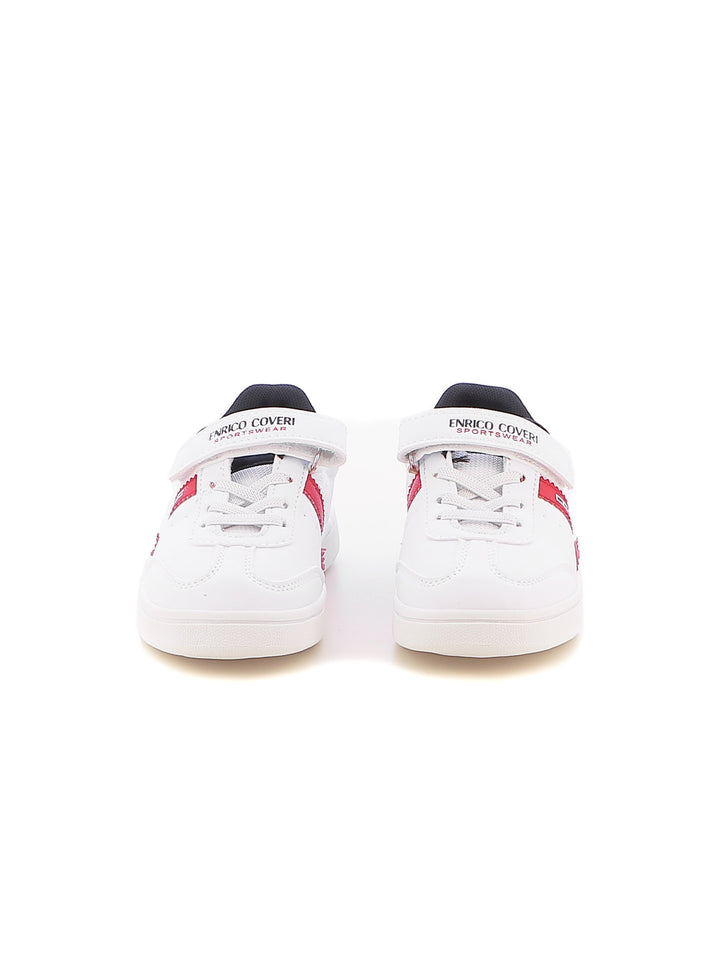 Sneakers con strappi bambino ENRICO COVERI SPORTSWEAR CKS424C15A bianco | Costa Superstore