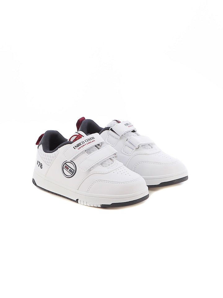 Sneakers con strappi bambino ENRICO COVERI SPORTSWEAR CKS426C39A bianco | Costa Superstore