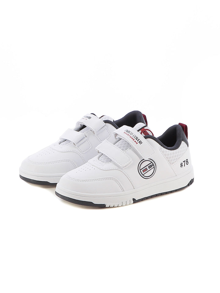 Sneakers con strappi bambino ENRICO COVERI SPORTSWEAR CKS426C39B bianco | Costa Superstore