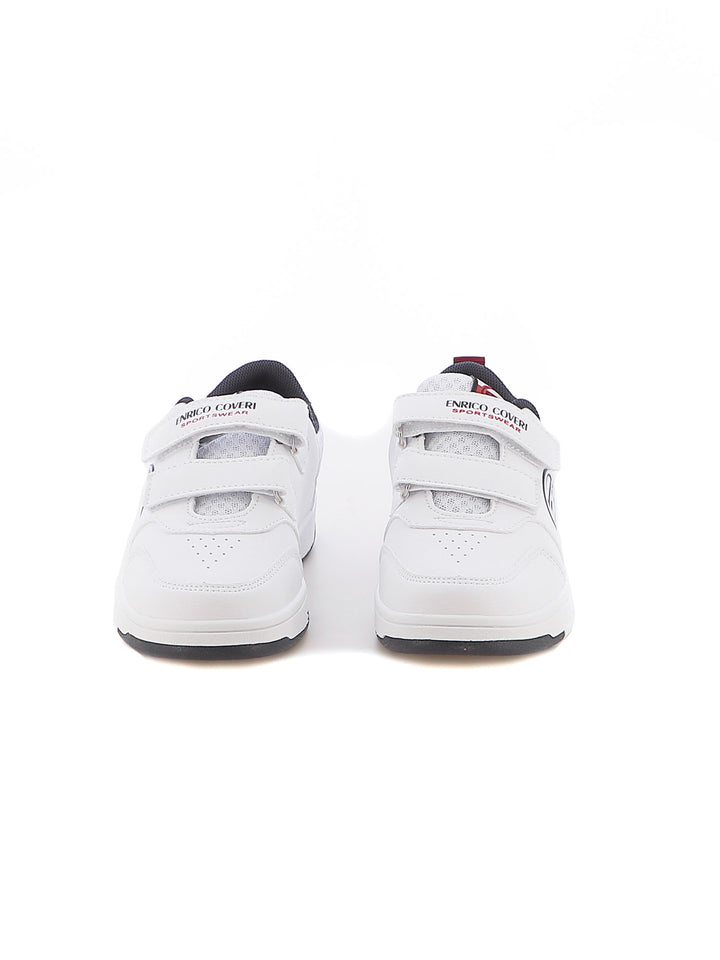Sneakers con strappi bambino ENRICO COVERI SPORTSWEAR CKS426C39B bianco | Costa Superstore