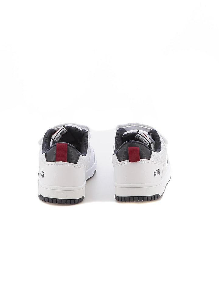 Sneakers con strappi bambino ENRICO COVERI SPORTSWEAR CKS426C39B bianco | Costa Superstore