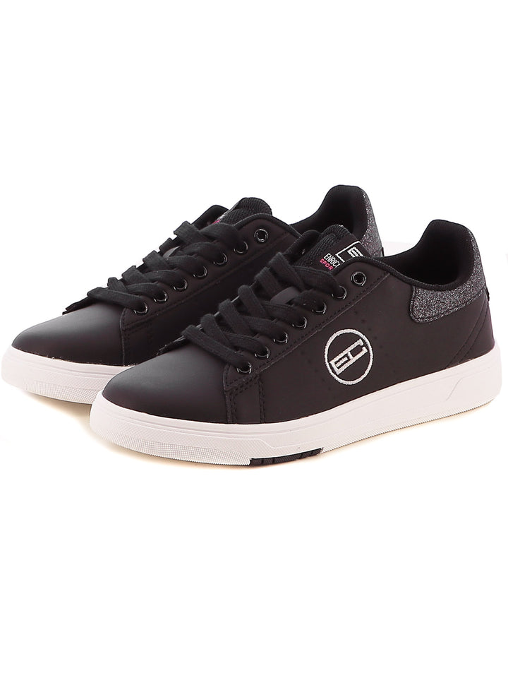 Sneakers stringate donna ENRICO COVERI SPORTSWEAR CSW424C00 nero | Costa Superstore