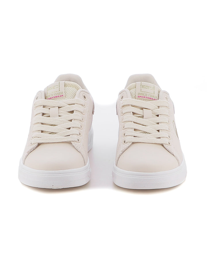 Sneakers stringate donna ENRICO COVERI SPORTSWEAR CSW424C00 beige chiaro | Costa Superstore