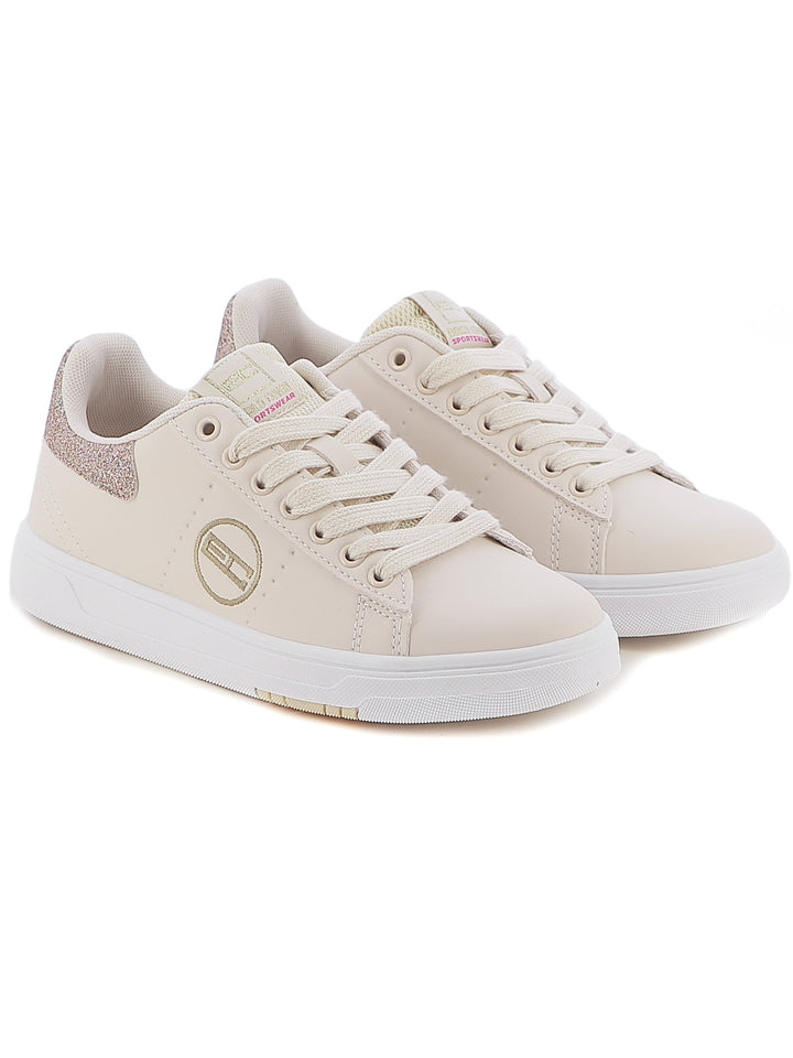 Sneakers stringate donna ENRICO COVERI SPORTSWEAR CSW424C00 beige chiaro | Costa Superstore