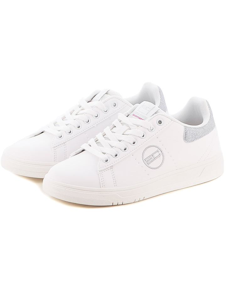 Sneakers stringate donna ENRICO COVERI SPORTSWEAR CSW424C00 bianco | Costa Superstore